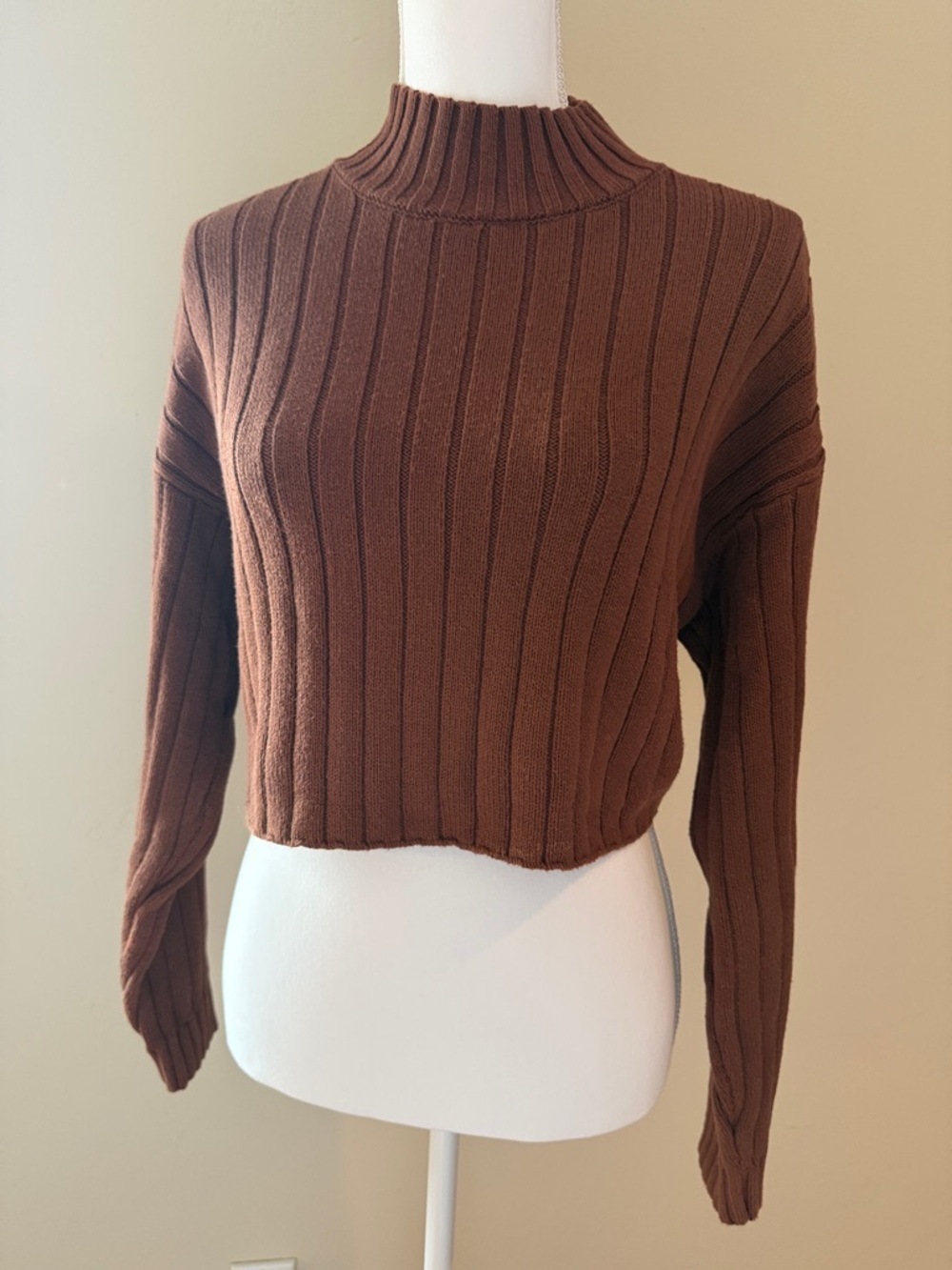 L.A. Hearts Women's Small Brown Short Sweater